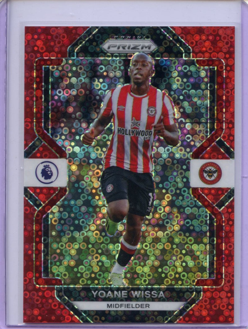 2022-23 Prizm Premier League Yoane Wissa Red Breakaway Prizm 26/49