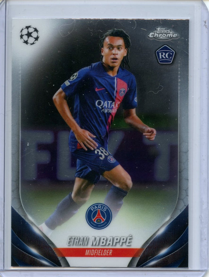 2023-24 Topps Chrome UEFA Ethan Mbappe