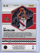 2020-21 Panini Mosaic CJ McCollum Camo Pink