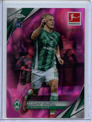 2024-25 Topps Chrome Bundesliga Marco Grull Pink Lava 28/199