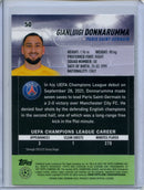2021-22 Topps Stadium Club Chrome UEFA Champions League Gianluigi Donnarumma