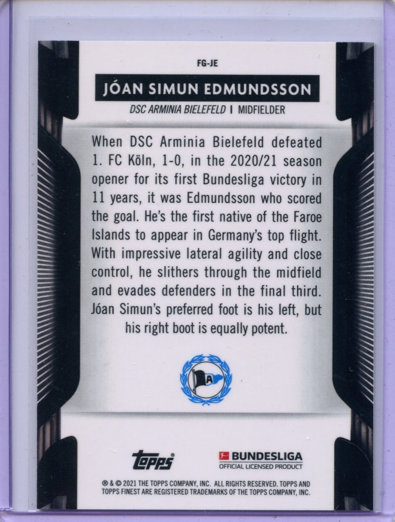 2020-21 Finest Bundesliga Joan Simun Edmundsson Game Changers