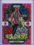 2022-23 Prizm Premier League Pontus Jansson Pink Breakaway Prizm 69/99