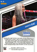 2023 Panini Donruss Elite WWE Dakota Kai