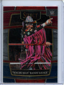 2022 Panini Select WWE "Macho Man" Randy Savage Concourse Red & Blue