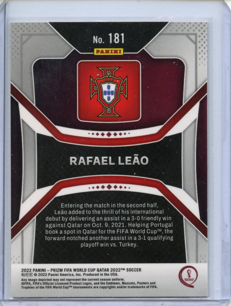 2022 Panini Prizm FIFA World Cup Qatar Rafael Leao