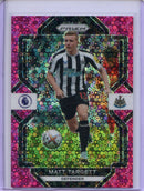 2022-23 Prizm Premier League Matt Targett Pink Breakaway Prizm 46/99