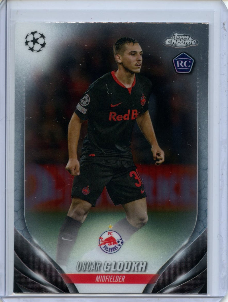 2023-24 Topps Chrome UEFA Oscar Gloukh