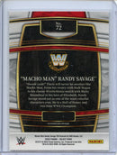 2022 Panini Select WWE "Macho Man" Randy Savage Concourse Red & Blue
