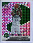 2020-21 Panini Mosaic Thanasis Antetokounmpo Camo Pink