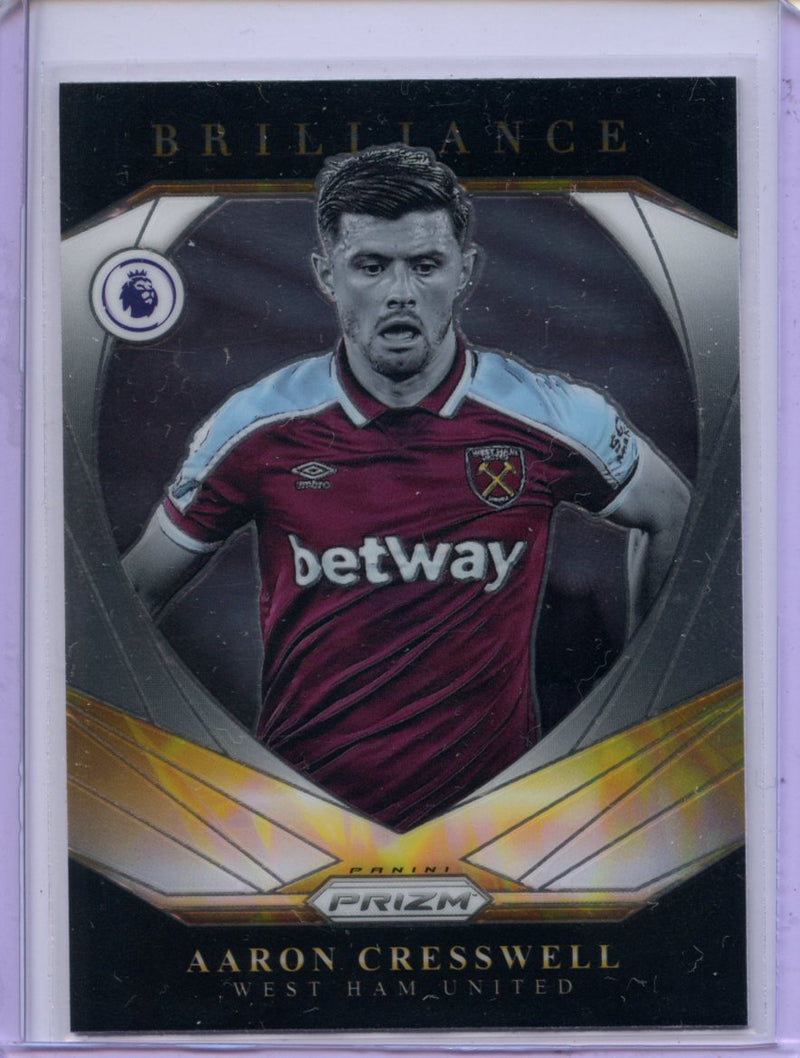 2021-22 Panini Prizm Premier League Aaron Cresswell Brilliance