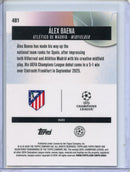 2025-26 Topps Finest UEFA Alex Baena
