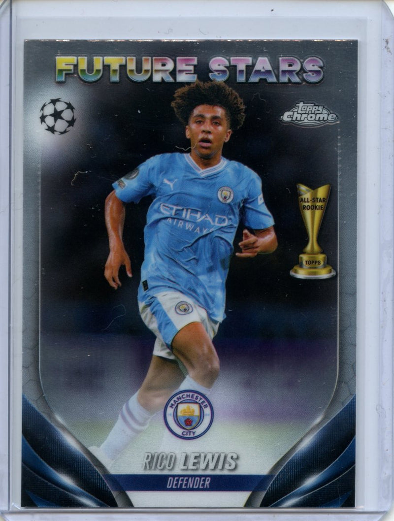 2023-24 Topps Chrome UEFA Rico Lewis