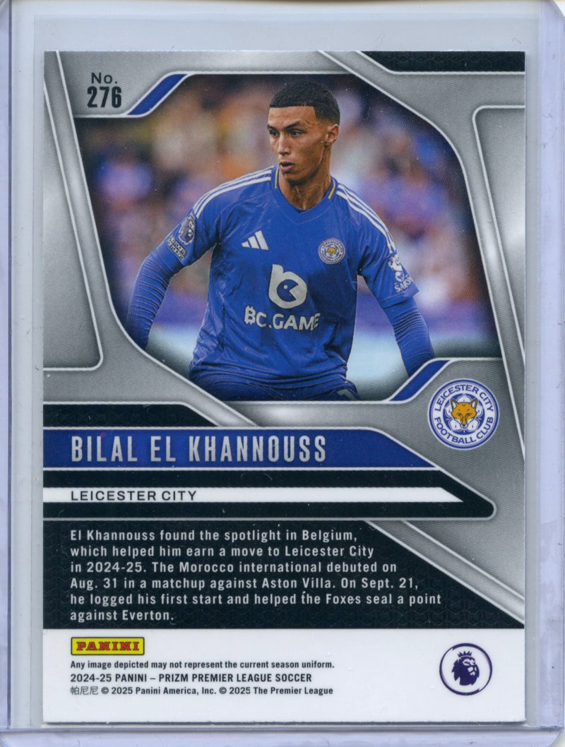 2024-25 Panini Prizm Premier League Bilal El Khannouss