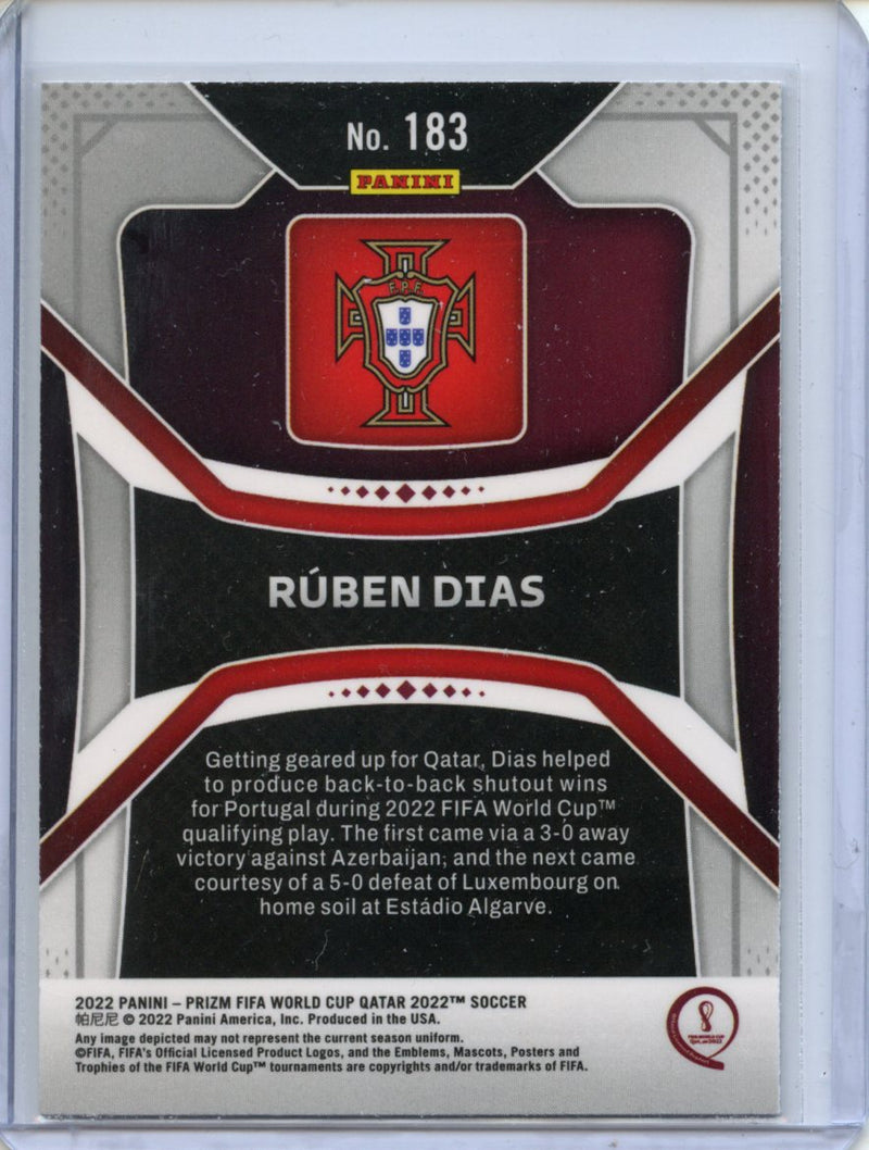 2022 Panini Prizm FIFA World Cup Qatar Ruben Dias