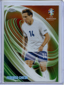 2024 Topps Chrome UEFA Euro Federico Chiesa Neon Nations