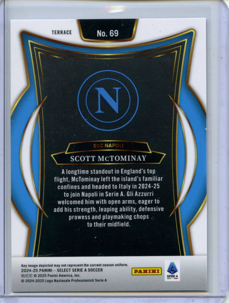2024-25 Panini Select Serie A Scott McTominay Terrace