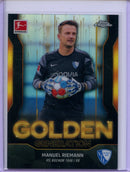 2021-22 Topps Chrome Bundesliga Soccer Manuel Riemann Golden Generation