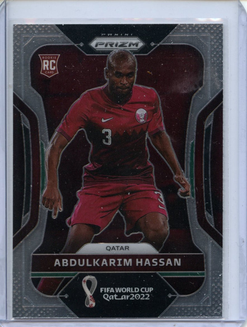 2022 Panini Prizm FIFA World Cup Qatar Abdulkarim Hassan