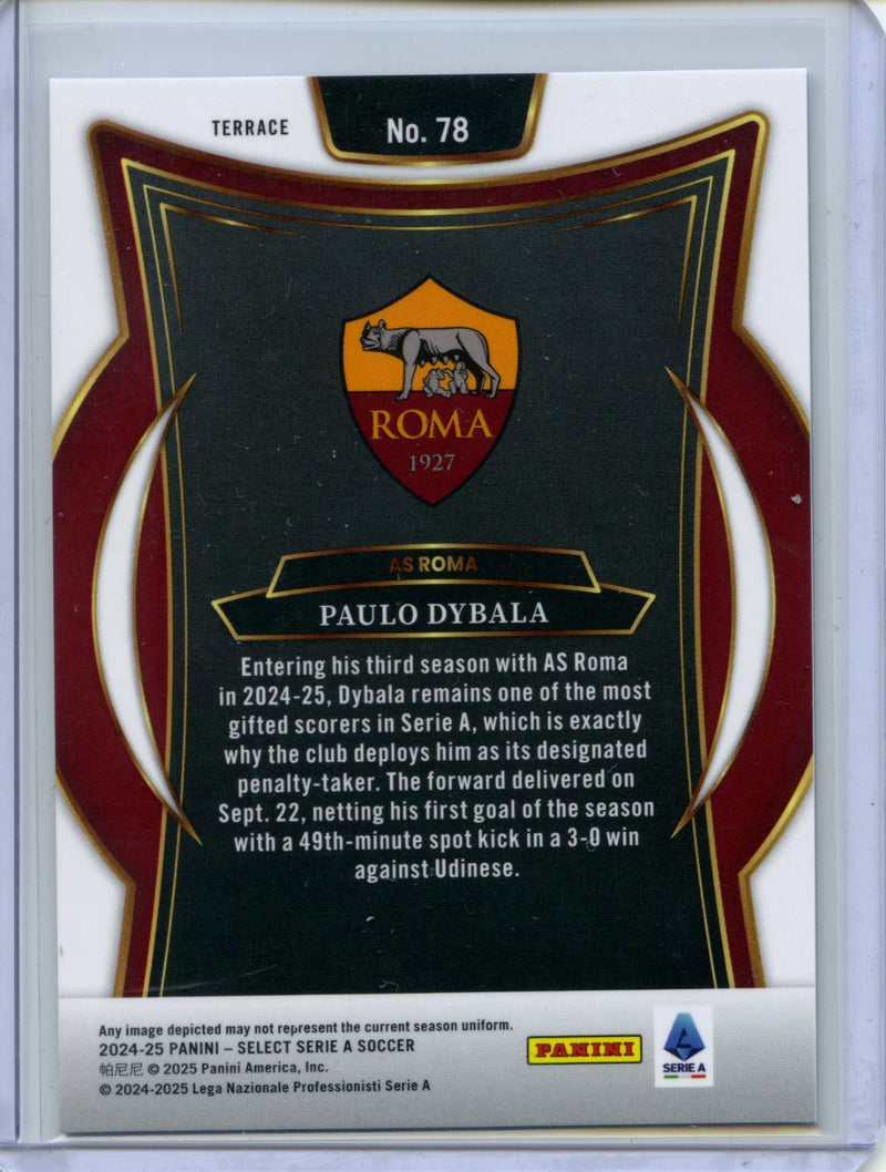 2024-25 Panini Select Serie A Paulo Dybala Terrace