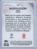 2024 Topps Chrome UEFA Euro Wojciech Szczesny Neon Nations