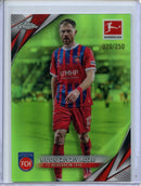 2024-25 Topps Chrome Bundesliga Budu Zivzivadze Neon Green 20/250