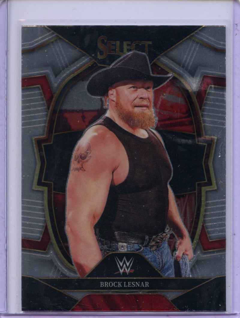 2023 Panini Select WWE Brock Lesnar Concourse