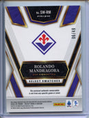 2025-26 Panini Select Serie A Rolando Mandragora Select Swatches Orange 6/49