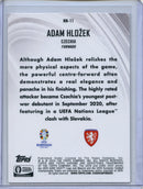 2024 Topps Chrome UEFA Euro Adam Hlozek Neon Nations