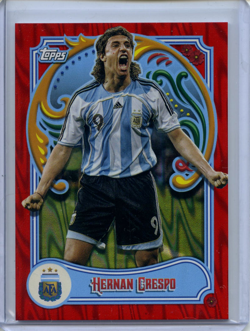 2023 Argentina Fileteado Hernan Crespo Red Tango 5/5