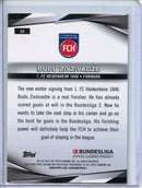 2024-25 Topps Chrome Bundesliga Budu Zivzivadze Neon Green 20/250