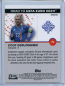 2023-24 Topps Pristine Road To Euro Eidur Gudjohnsen Refractor