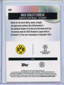 2025-26 Topps Finest UEFA Nico Schlotterbeck