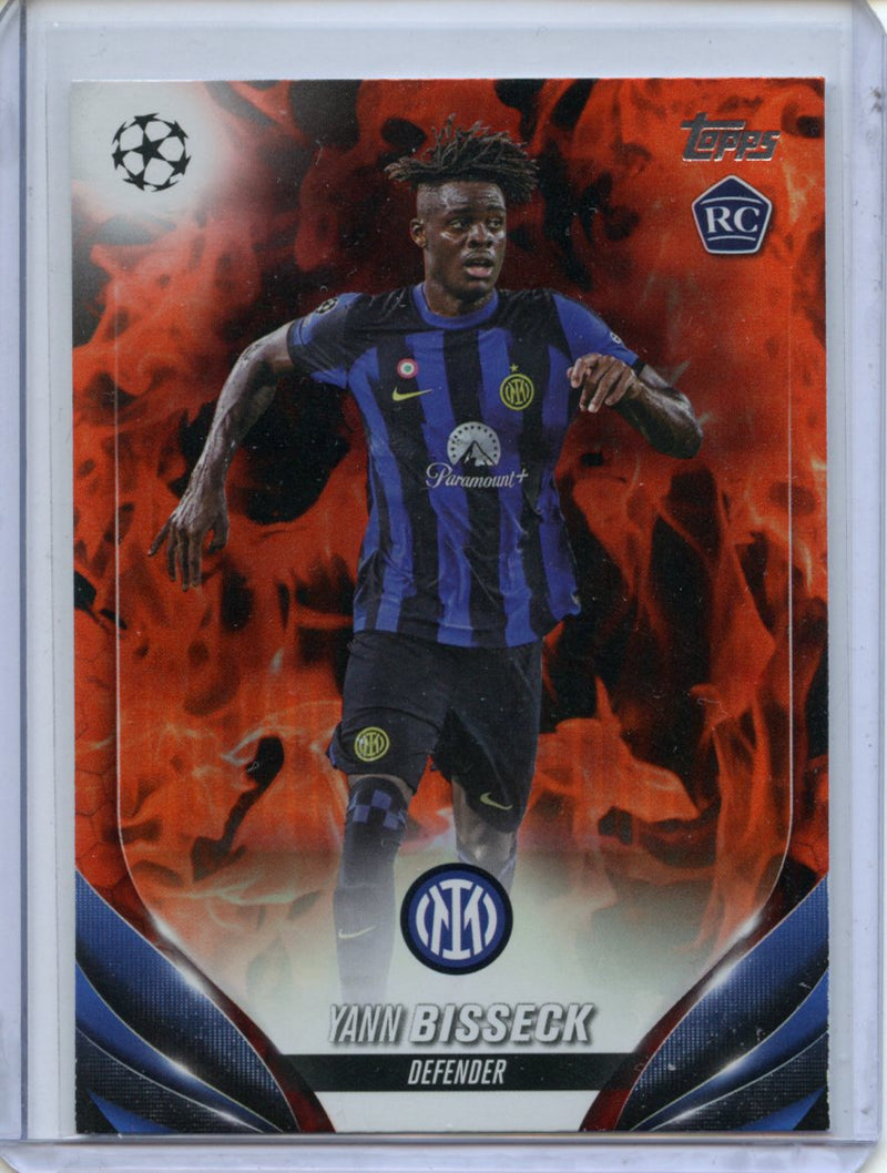 2023-24 Topps UEFA CC Yann Bisseck Inferno Foil