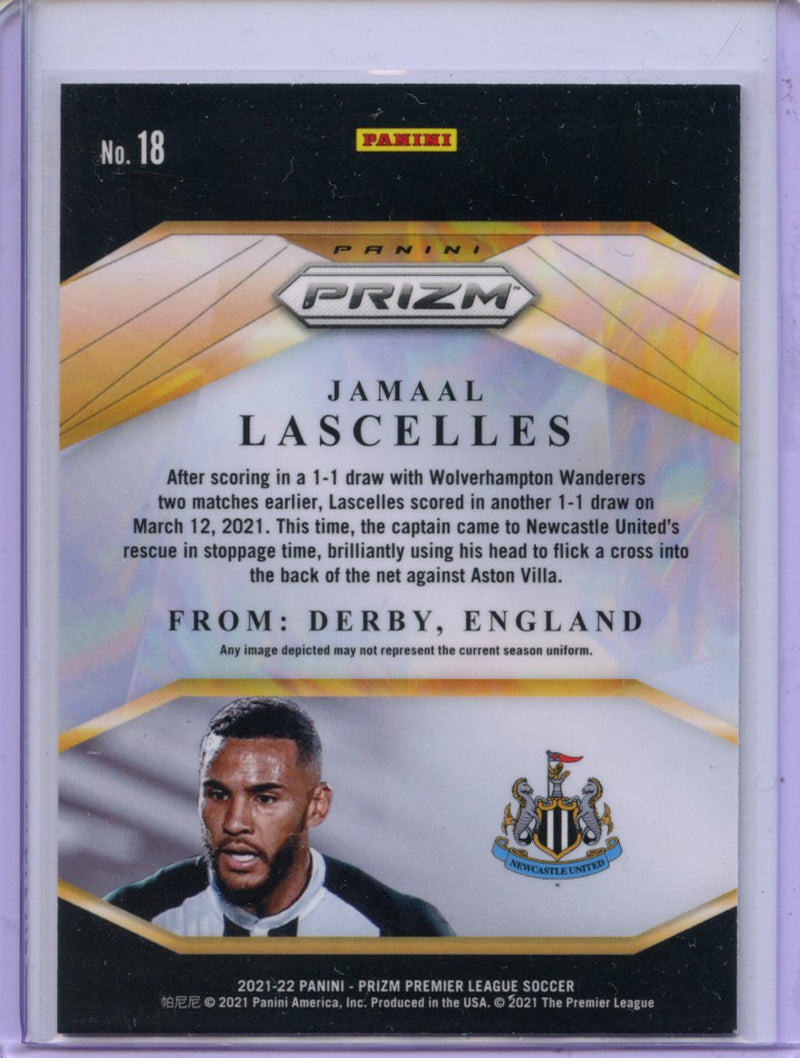 2021-22 Panini Prizm Premier League Jamaal Lascelles Brilliance