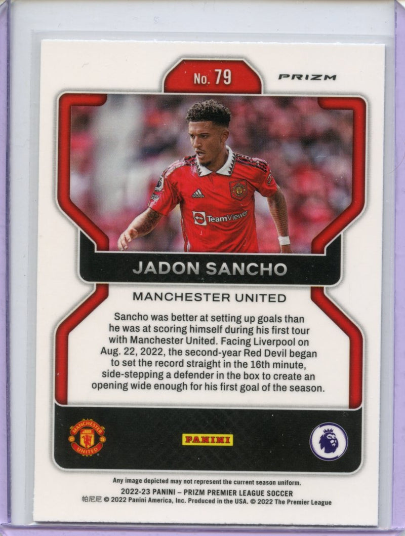 2022-23 Prizm Premier League Jadon Sancho Breakaway Prizm