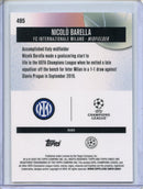 2025-26 Topps Finest UEFA Nicolo Barella