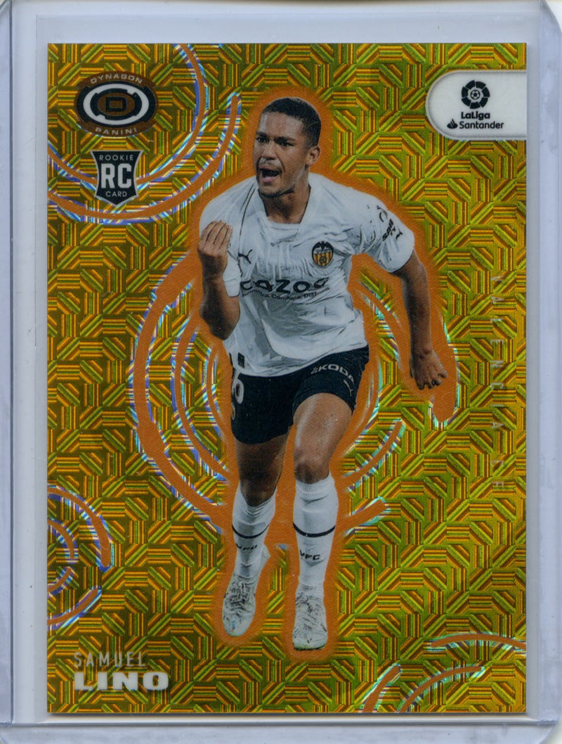 2022-23 Panini Chronicles Soccer Samuel Lino Dynagon Gold Mojo 10/10