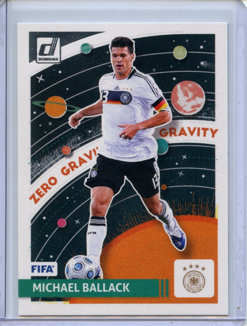 2024-25 Donruss Michael Ballack Gravity Silver Silver