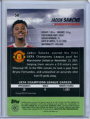 2021-22 Topps Stadium Club Chrome UEFA Champions League Jadon Sancho