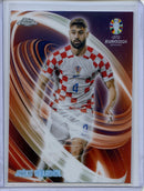 2024 Topps Chrome UEFA Euro Josko Gvardiol Neon Nations