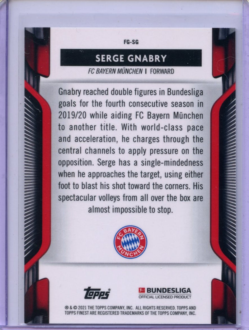 2020-21 Finest Bundesliga Serge Gnabry Game Changers