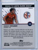 2023-24 Topps Pristine Road To Euro Hugo Vetlesen Refractor
