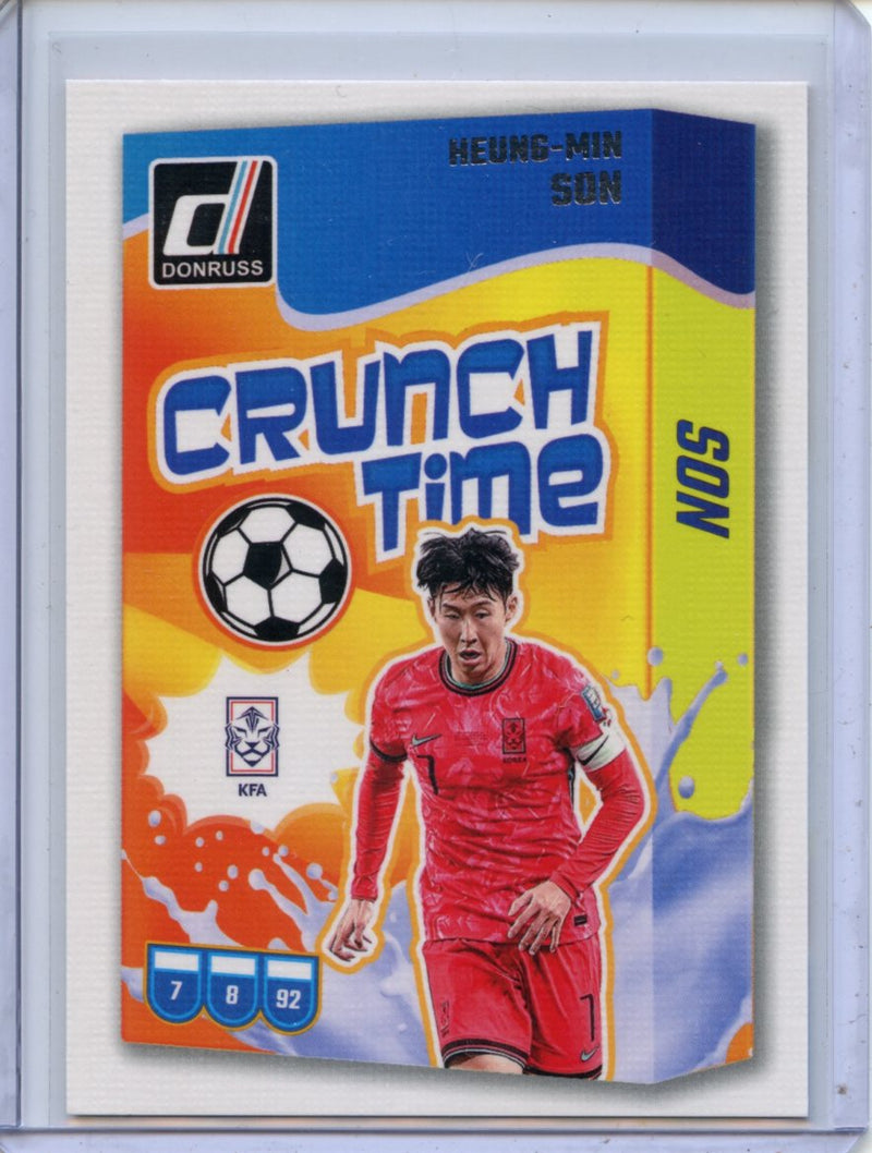 2024-25 Donruss Heung-Min Son Crunch Time Silver