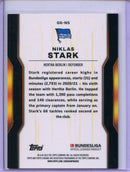 2021-22 Topps Chrome Bundesliga Soccer Niklas Stark Golden Generation