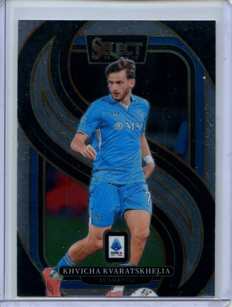 2024-25 Panini Select Serie A Khvicha Kvaratskhelia Mezzanine