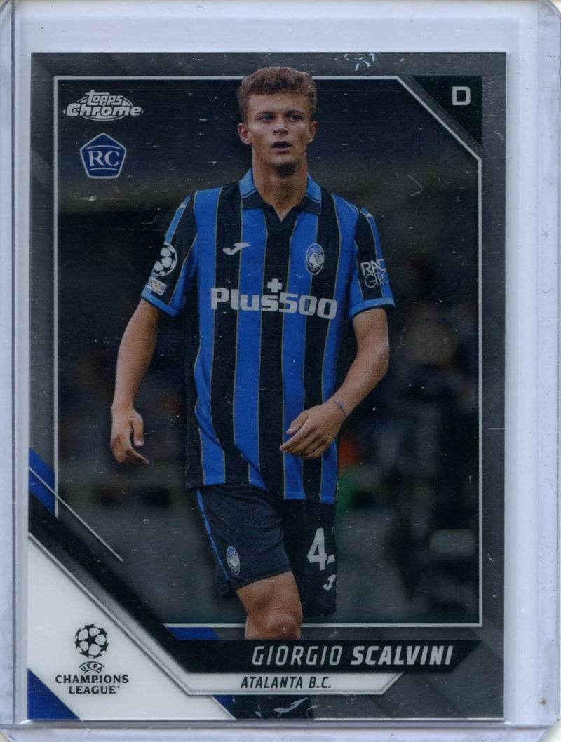 2021-22 Topps Chrome UEFA CL Giorgio Scalvini