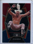 2022 Panini Select WWE Elton Prince Premier Level Red & Blue