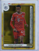 2022-23 Topps Stadium UEFA Jamal Musiala Championship Contributions Gold 15/50