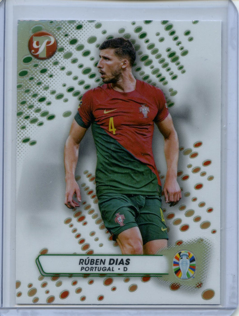 2023-24 Topps Pristine Road To Euro Ruben Dias Refractor